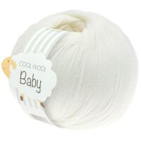 Lana Grossa - Cool Wool Baby 0207 weiß