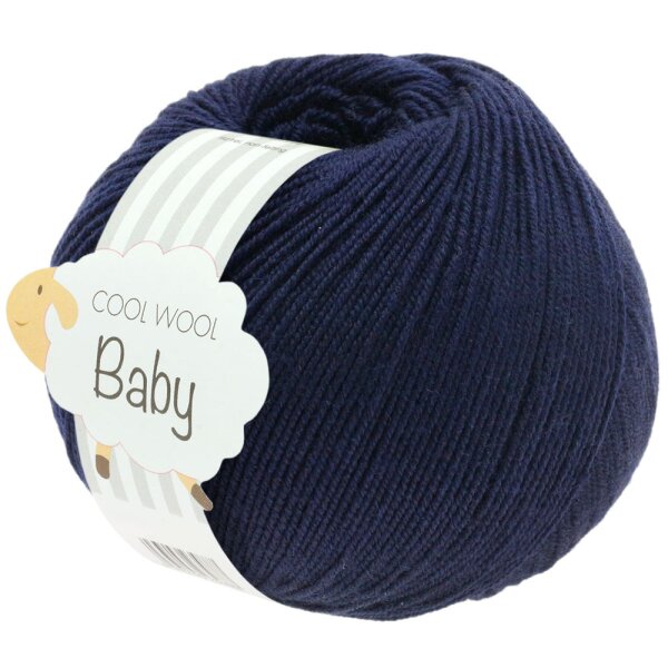 Lana Grossa - Cool Wool Baby 0210 nachtblau