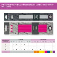 Lana Grossa - Strumpfstricknadel Aluminium 15cm 2.0mm