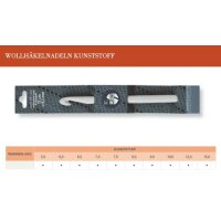 Lana Grossa - Wollhäkelnadel ohne Griff 15cm 7,0mm