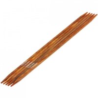 Lana Grossa - Strumpfstricknadel Holz Quattro 15cm 3,5mm