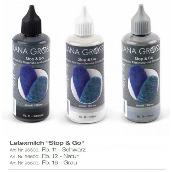 Lana Grossa - STOP & GO Latexmilch - Fb. 12 natur 100 ml