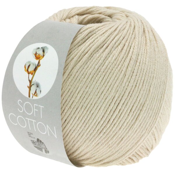 Lana Grossa - Soft Cotton 0003 grège