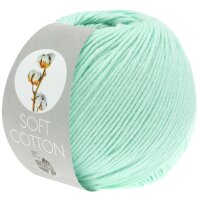 Lana Grossa - Soft Cotton 0009 helltürkis