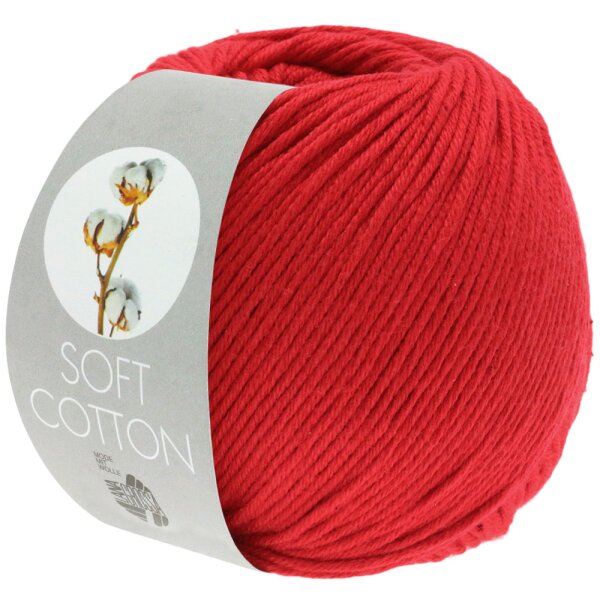 Lana Grossa - Soft Cotton 0013 rot