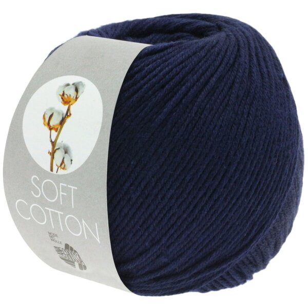 Lana Grossa - Soft Cotton 0017 nachtblau