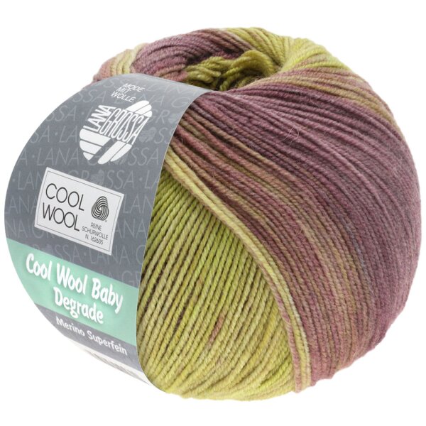 Lana Grossa - Cool Wool Baby Degrade 0512 gelb ecru camel