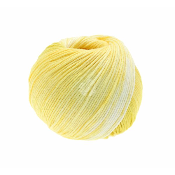 Lana Grossa - Soft Cotton Degradé 0101 ecru vanille gelb