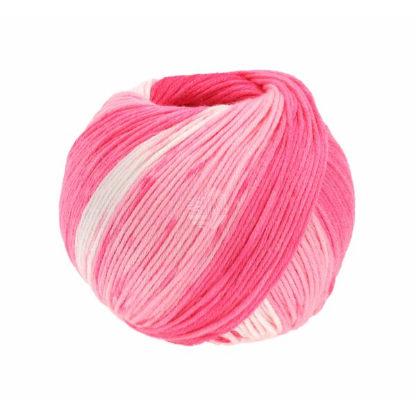 Lana Grossa - Soft Cotton Degradé 0103 rosé pink zyklam