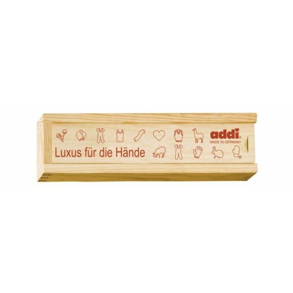 Addi - Holzbox für Häkelnadeln