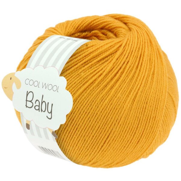 Lana Grossa - Cool Wool Baby 0280 safrangelb