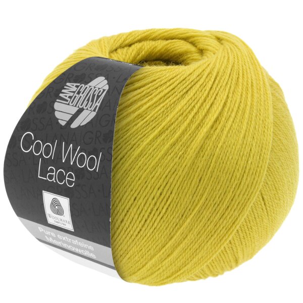 Lana Grossa - Cool Wool Lace 0008 senf