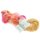 Lana Grossa - Silkhair Hand-Dyed 0605 lachs orange rost ecru bernstein rosa fuchsia