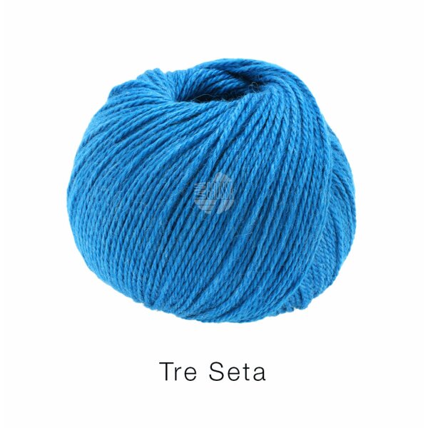 Lana Grossa - Tre Seta 0022 blau