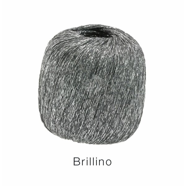 Lana Grossa - Brillino 0006 grau silber