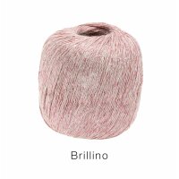 Lana Grossa - Brillino 0008 weiß rosa