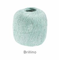 Lana Grossa - Brillino 0011 pastellgrün silber