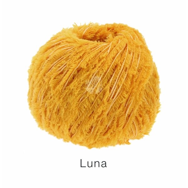 Lana Grossa - Luna 0001 dottergelb