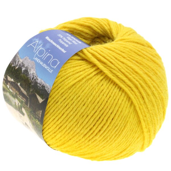 Lana Grossa - Alpina Landhauswolle 0044 gelb