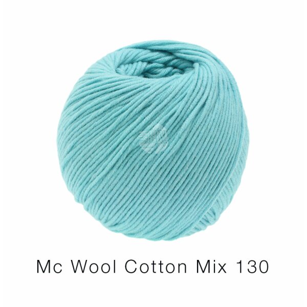 Lana Grossa - Mc Wool Cotton Mix 130 0168 helltürkis