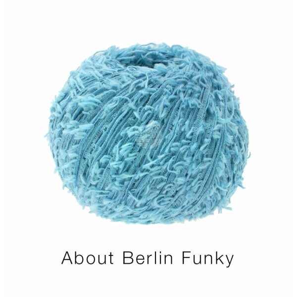 Lana Grossa - About Berlin Funky 0014 türkisblau