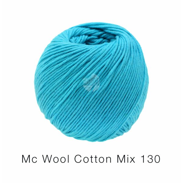 Lana Grossa - Mc Wool Cotton Mix 130 0171 türkis