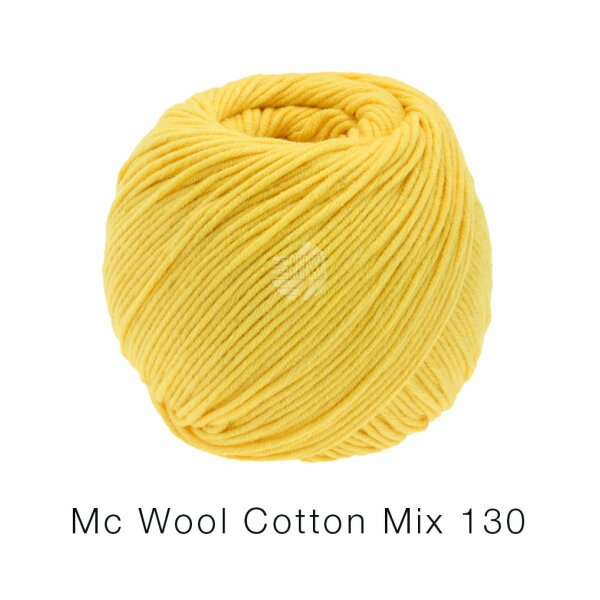 Lana Grossa - Mc Wool Cotton Mix 130 0173 gelb