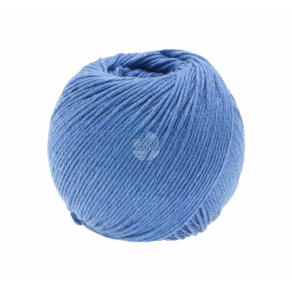 Lana Grossa - Soft Cotton 0028 blau