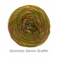 Lana Grossa - Gomitolo Denim Graffiti 0359 ocker oliv...