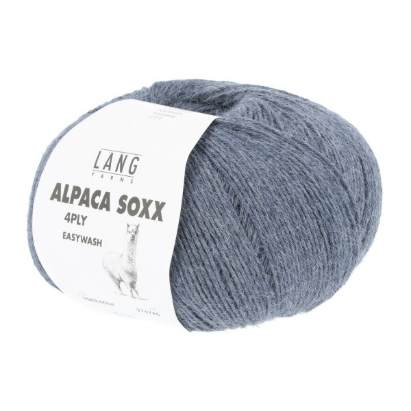 Lang Yarns - Alpaca Soxx 4-fach/4-PLY 0034 jeans melange