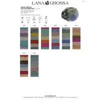 Lana Grossa - About Berlin Meilenweit 100g Yak Colorblock