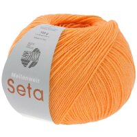 Lana Grossa - Meilenweit 100g Seta 0019 orange