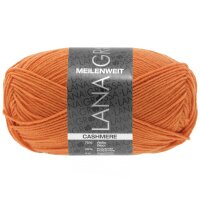 Lana Grossa - Meilenweit 4-fach 50g Cashmere 0051 orange
