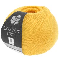 Lana Grossa - Cool Wool Lace 0037 gelb