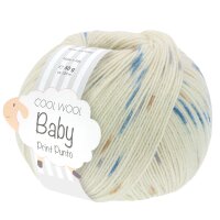 Lana Grossa - Cool Wool Baby Print Punto 0364 creme camel...
