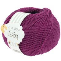 Lana Grossa - Cool Wool Baby 0296 rotviolett