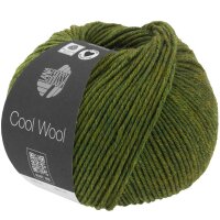 Lana Grossa - Cool Wool Melange 1409 grün meliert