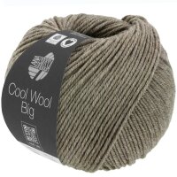 Lana Grossa - Cool Wool Big Melange 1621 graubraun meliert