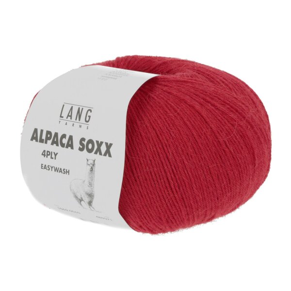 Lang Yarns - Alpaca Soxx 4-fach/4-PLY 0060 rot