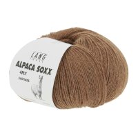 Lang Yarns - Alpaca Soxx 4-fach/4-PLY 0168 braun melange