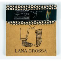 Lana Grossa - Sockennadel-Set Deluxe Design-Holz multicolor by Tanja Steinbach