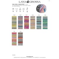 Lana Grossa - Cool Wool 4 Socks Print