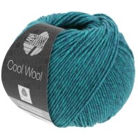 Lana Grossa - Cool Wool Melange 7110 türkis petrol...