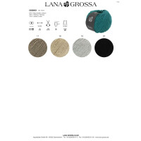 Lana Grossa - Dodici 0014 blaugrün