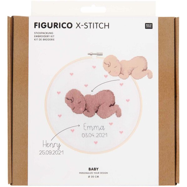 Rico - Stickpackung Figurico Baby