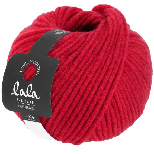 Lana Grossa - Lala Berlin Lovely Cotton 0035 rot