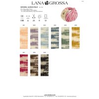 Lana Grossa - Natural Alpaca Pelo Color