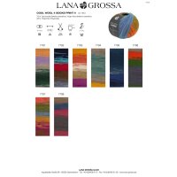 Lana Grossa - Cool Wool 4 Socks Print II