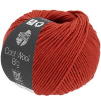 Lana Grossa - Cool Wool Big Melange 1628 rot meliert