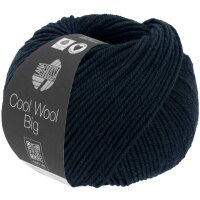 Lana Grossa - Cool Wool Big Melange 1630 schwarzblau meliert
